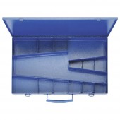 Klauke Rendszerező doboz (H x Sz x Ma) 400 x 250 x 50 mm Rekeszek: 13 Tartalom, tartalmi egységek rendelésenként 1 db
