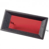 Szűrő korong Piros (átlátszó) TRU COMPONENTS TC-FS41 R203