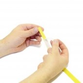 Antistat 068-0009 #####ESD-Fersenbefestigung 100 db Fekete/sárga 068-0009