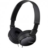 Sony MDR-ZX110AP HiFi fejhallgató, összehajtható On-Ear fülhallgató, fekete színű MDRZX110APB.CE7