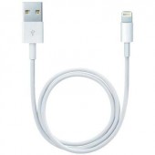 Apple töltőkábel iPhone iPad iPod adatkábel [1x USB 2.0 dugó A - 1x Apple Lightning dugó] 0,5m fehér ME291ZM/A