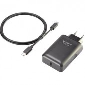 USB-s töltőkészülék VOLTCRAFT CNPS-45 Aljzat dugó Kimeneti áram (max.) 3 A 1 x USB-C alj