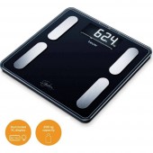 Beurer BF 400 Signature Line Testzsíranalizáló mérleg Mérési tartomány (max.)=200 kg Fekete