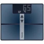Beurer BF 980 WIFI Analizáló mérleg Mérési tartomány (max.)=180 kg Fekete