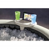 Intex 28520 PureSPA polc LED lámpával + mobiltelefon tartó Fehér