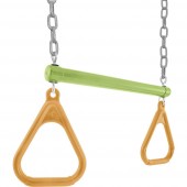 Intex 44007 #####Trapez-Schaukel mit Ringen Műanyag, Acél, ónozott