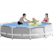 Intex PrismFrame Pool 305x76cm Frame Pool (csővázas medence) (Ø x Ma) 3050 mm x 760 mm