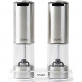 DOMO WIEDERAUFLADBARE PFEFFER- UND SALZMÜHLE Só-, borsmalom 1 db