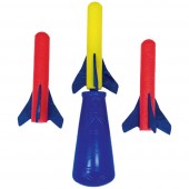 Günther Flugspiele Pump Rocket rakéta játék 1557