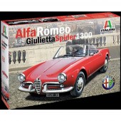 Italeri 3653 Alfa Romeo Giulietta Spider 1300 Autómodell építőkészlet 1:24