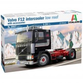 Italeri 3957 Volvo F-12 Intercooler Low Roof Kamionmodell építőkészlet 1:24