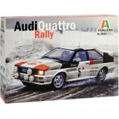 Italeri 3642 Audi Quattro Rally Autómodell építőkészlet 1:24
