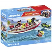#####Playmobil® ACT!ON HEROES Fireboat Aqua Scooterrel 71464