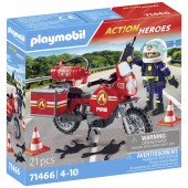 #####Playmobil® ACT!ON HEROES Tűzoltó motorkerékpár a baleset helyszínén 71466