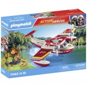 #####Playmobil® ACT!ON HEROES Tűzoltó repülőgép oltó funkcióval 71463