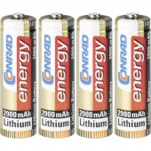 Ceruzaelem Lítium Conrad energy Extreme Power FR6 2900 mAh 1.5 V 4 db
