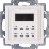 Kopp 290229008 Süllyesztett időkapcsoló óra Digitális Napi program, Heti program 2500 W IP20 Maradék működési idő, Visszaszámláló funkció, Véletlen kapcsolás