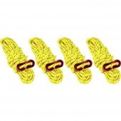 Calima 46015 Merevítőkötél készlet 4 m x 4 mm x 4 mm 4 db