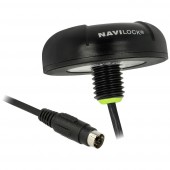 Navilock NL-604P MD6 GPS vevő Járműkövetés Fekete