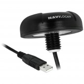 Navilock NL-8004U GPS vevő Fekete