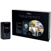 PAJ GPS EASY FINDER 4G GPS adatgyűjtő Személykövetés, Multifunkciós követés, Poggyász nyomkövetőrendszer Fekete