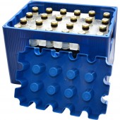 Palackhűtő jégkocka forma SL Eisblock 20x0,5l Palackhűtő Kontakt Kék