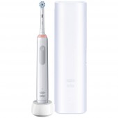Oral-B Pro 3 3500 white 075992 Elektromos fogkefe Forgó/oszcilláló/pulzáló Fehér