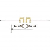 Märklin 072024 H0 Rövid tengelykapcsoló Áramot vezet 1 db