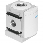 FESTO 529555 MS4-FRM-1/4 Elosztómodul Sűrített levegő, Inert gázok Üzemi nyomás (max.) 14 bar