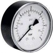 Manométer ICH 306.63.16, tartomány: 0...16 bar 1/4