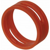 Kábeljelölő gyűrű készlet 10db piros színű Neutrik XXR-SET-2