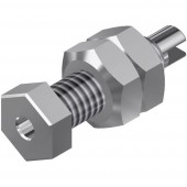 SKS Hirschmann MBU 10 Labor csatlakozóaljzat Alj, beépíthető 1 db