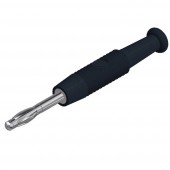 SKS Hirschmann MSTF 2 sw Lamellás dugó Dugó, egyenes Tű átmérő: 2 mm Fekete 1 db