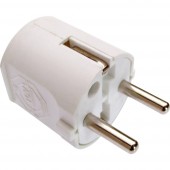 as - Schwabe 45031 Védőérintkezős dugó PVC 230 V Fehér IP20