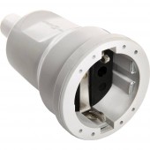 as - Schwabe 62223 Védőérintkezős alj PVC 230 V Szürke IP20