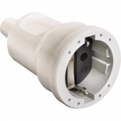 as - Schwabe 62224 Védőérintkezős alj PVC 230 V Fehér