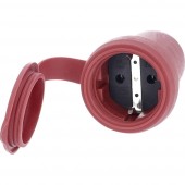 AS Schwabe 62291Tömör gumi tengelykapcsoló230 V Piros