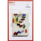BELI-BECO 7/1010 Miniatűr banándugó Tű átmérő: 2.6 mm 1 készlet