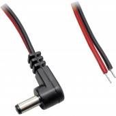 BKL Electronic 075112 Kisfeszültségű csatlakozóvezeték Kisfeszültségű dugó - Kábel, nyitott végekkel 5.50 mm 2.50 mm 30.00 cm 1 db