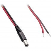 BKL Electronic 075137 Kisfeszültségű csatlakozóvezeték Kisfeszültségű dugó - Kábel, nyitott végekkel 4 mm 1.70 mm 30.00 cm 1 db