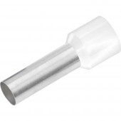 Cimco 187000 Érvéghüvely 0.5 mm² Részlegesen szigetelt Fehér 100 db