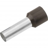 Cimco 187011 Érvéghüvely 1.5 mm² Részlegesen szigetelt Fekete 100 db