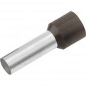 Cimco 187012 Érvéghüvely 1.5 mm² Részlegesen szigetelt Fekete 100 db