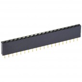 Connfly DS1023-1*10SF11 Hüvelyes kapocsléc Alj, egyenes Fekete 1 db tubus