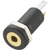 2,5 mm-es jack aljzat, 3 pól., sztereo, TRU COMPONENTS 1572251