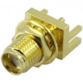 Alj, beépíthető, függőleges 50 Ω TRU COMPONENTS SMA-KE2 1 db