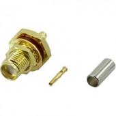 Alj, egyenes 50 Ω TRU COMPONENTS SMA-KC-RG316 1 db