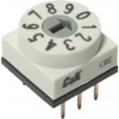 C & K Switches Kódkapcsoló BCD Kapcsolási pozíciók 8 1 db tubus