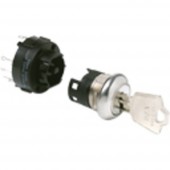 C & K Switches Kulcsos kapcsoló 125 V 2.5 A 2 x BE/BE/BE/BE 4 x 30 ° 1 db