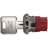 C & K Switches Kulcsos kapcsoló 125 V 4 A 2 x BE/BE/BE/BE 1 db